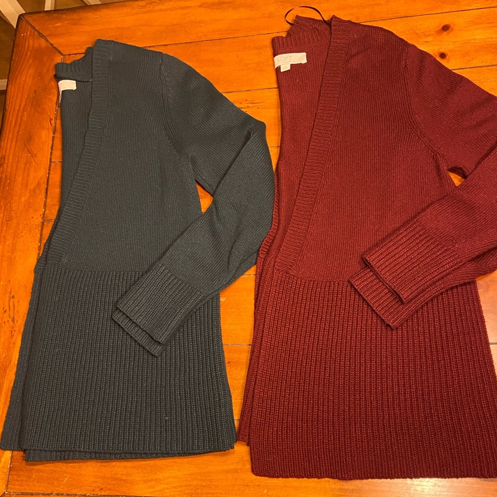 2 Loft Cardigans